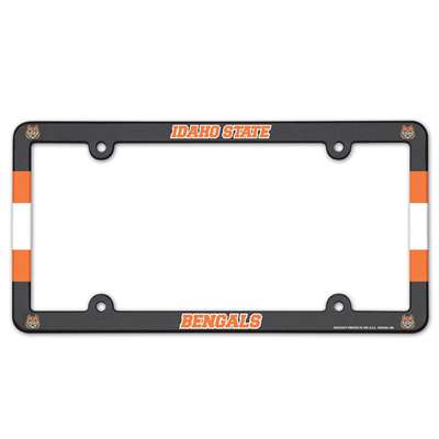 Idaho State Bengals Plastic License Plate Frame