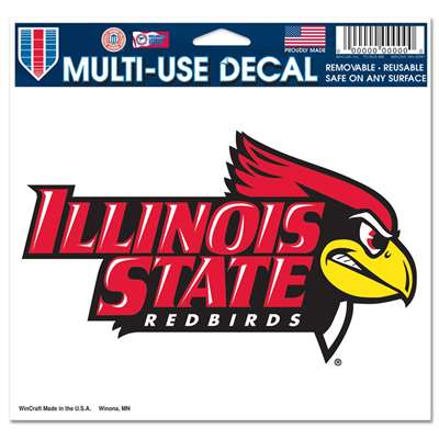 Illinois State Redbirds Ultra Decal 4.5" x 6"