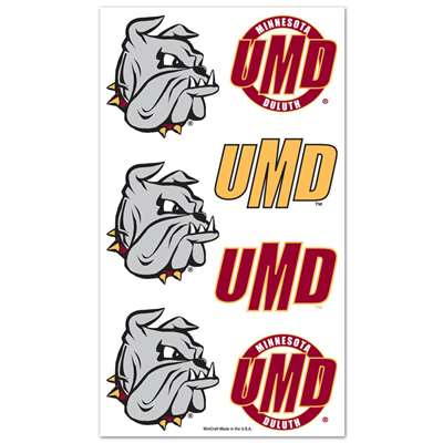 Minnesota Duluth Bulldogs Temporary Tattoos