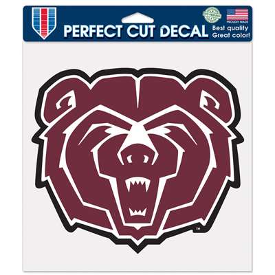 Missouri State University Bears Full Color Die Cut Decal - 8" X 8"