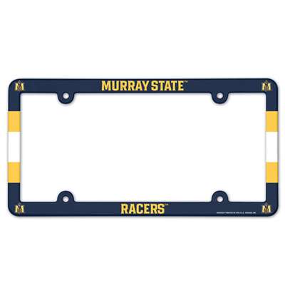 Murray State Racers Plastic License Plate Frame