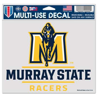 Murray State Racers Ultra Decal 4.5" x 6"