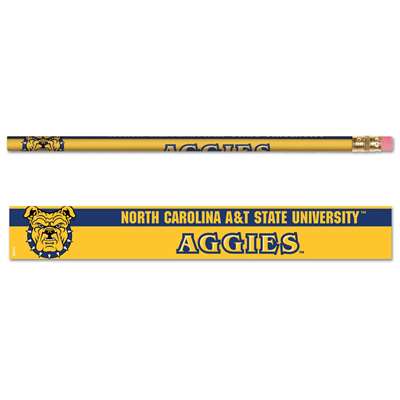 North Carolina A&T Aggies Pencil - 6-pack