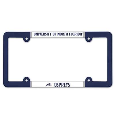 North Florida Ospreys Plastic License Plate Frame