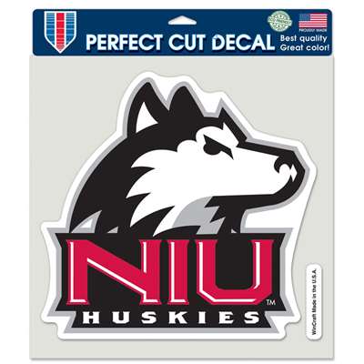 Northern Illinois Huskies Full Color Die Cut Decal - 8" X 8"