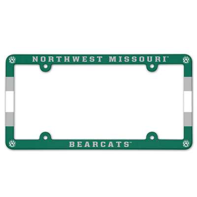 Northwest Missouri Bearcats Plastic License Plate Frame