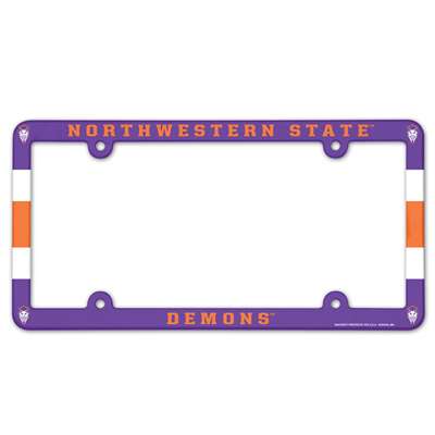 Northwestern State Demons Plastic License Plate Frame