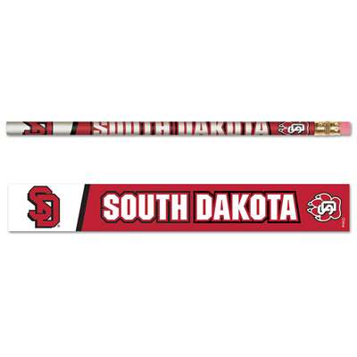 South Dakota Coyotes Pencil - 6-pack