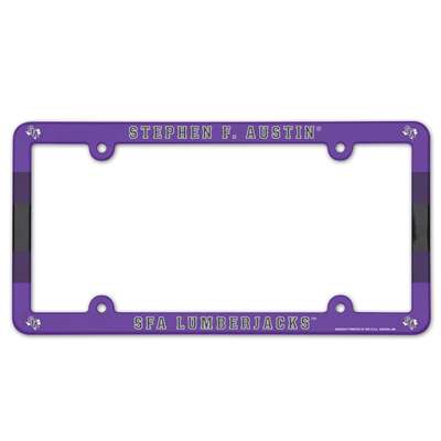 Stephen F Austin Lumberjacks Plastic License Plate Frame