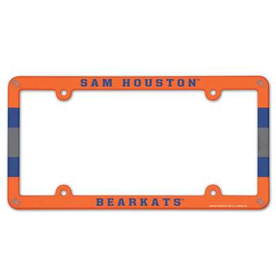 Sam Houston State Bearkats Plastic License Plate Frame