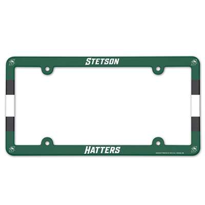 Stetson Hatters Plastic License Plate Frame