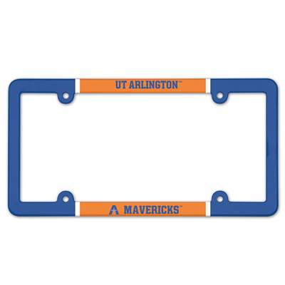 Texas Arlington Mavericks Plastic License Plate Frame
