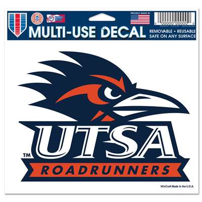 Texas-San Antonio Roadrunners Ultra Decal 4.5" x 6"