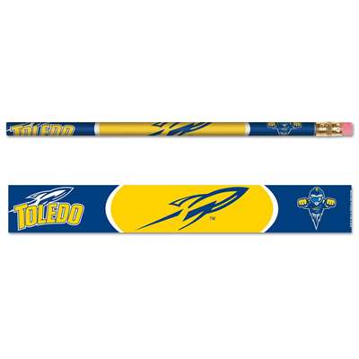 Toledo Rockets Pencil - 6-pack
