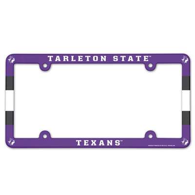 Tarleton State Texans Plastic License Plate Frame