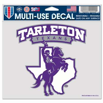 Tarleton State Texans Ultra Decal 4.5" x 6"