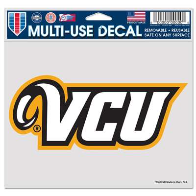 Virginia Commonwealth Rams Ultra Decal 4.5" x 6"