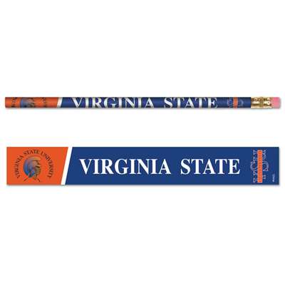Virginia State Trojans Pencil - 6-pack
