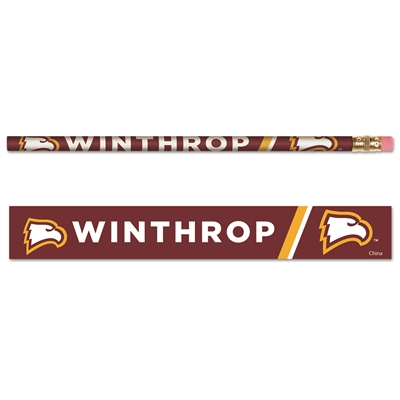Winthrop Eagles Pencil - 6-pack