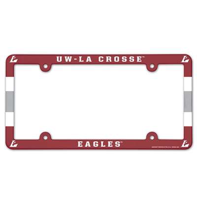 Wisconsin-La Crosse Eagles Plastic License Plate Frame