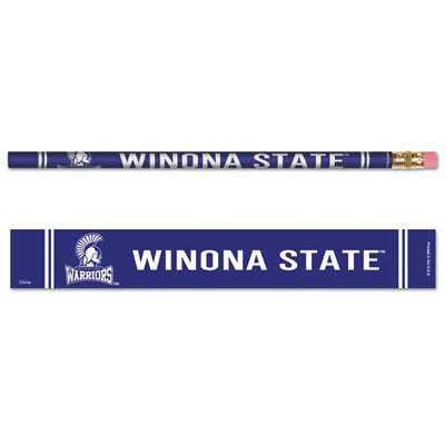 Winona State Warriors Pencil - 6-pack