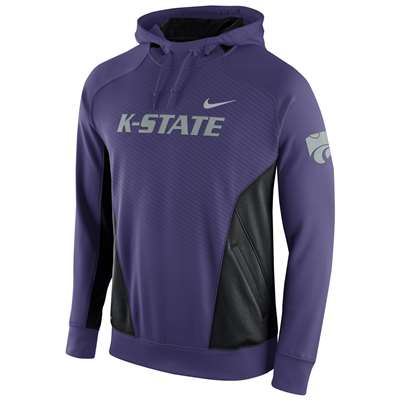 Nike Kansas State Wildcats Graphic Hero Hooded Sweatshirt