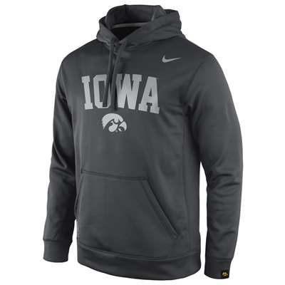 Nike Iowa Hawkeyes Platinum KO Hooded Sweatshirt