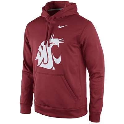Nike Washington State Cougars Performance Practice Hooded Sweatshirt