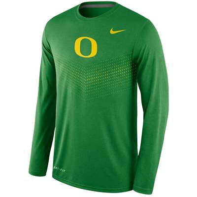 Nike Oregon Ducks Legend Long-Sleeve Sidline T-Shirt