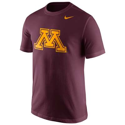 Nike Minnesota Golden Gophers Cotton Logo T-Shirt