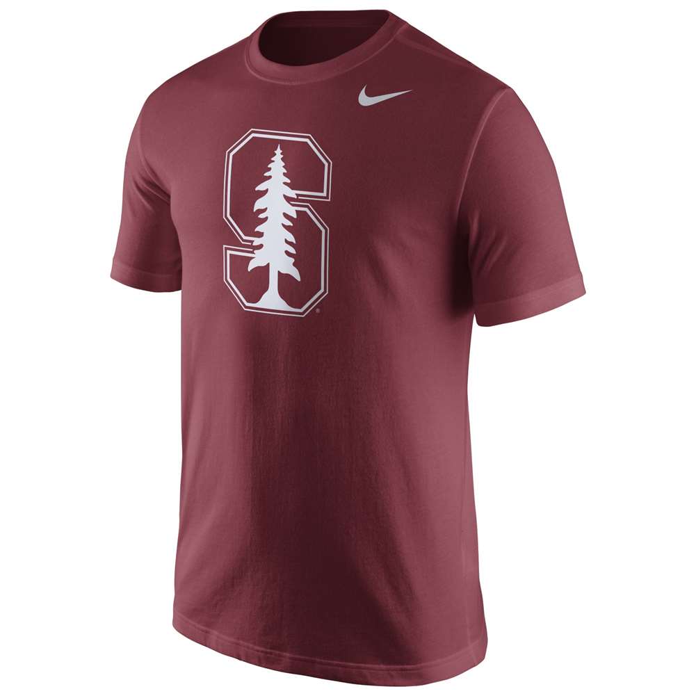 Nike Stanford Cardinal Cotton Logo T-Shirt