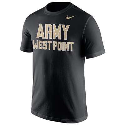 Nike Army Black Knights Cotton Wordmark T-Shirt