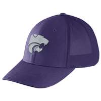 Nike Kansas State Wildcats Dri-FIT Mesh Back Swoosh Flex Hat
