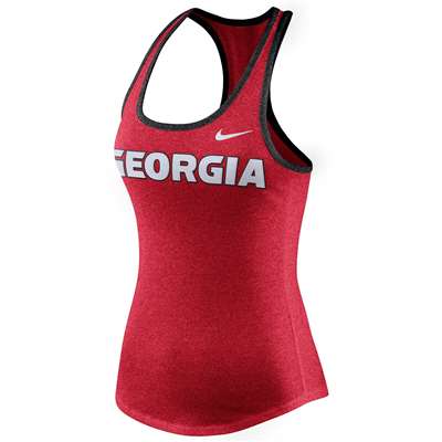 Nike Georgia Bulldogs Women's Marled Tank Top