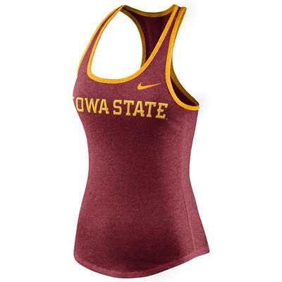 Nike Iowa State Cyclones Women's Marled Tank Top