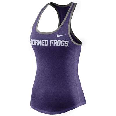 Nike TCU Horned Frogs Women's Marled Tank Top