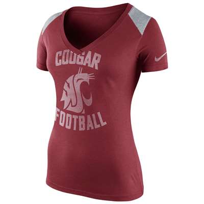 Nike Washington State Cougars Women's Stadium Football Top