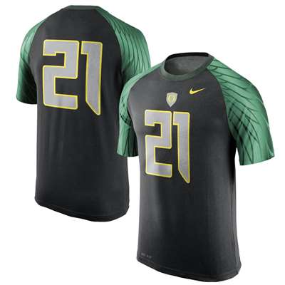 Nike Oregon Ducks Dri-FIT Football Jersey T-Shirt