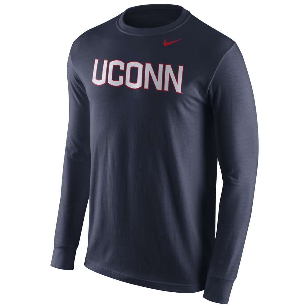 Nike UConn Huskies Classic Long Sleeve T-Shirt