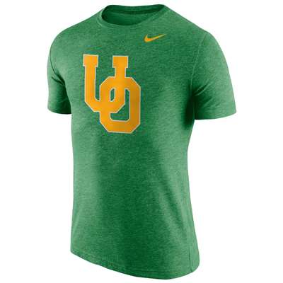 Nike Oregon Ducks Tri-Blend Logo T-Shirt