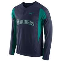 Nike Seattle Mariners Long Sleeve Windshirt