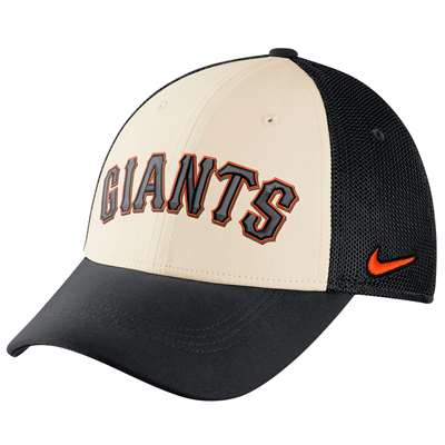 Nike San Francisco Giants Vapor Mesh Back Swoosh Flex Hat