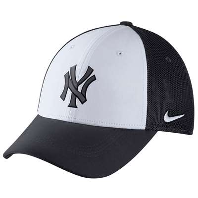 Nike New York Yankees Vapor Mesh Back Swoosh Flex Hat