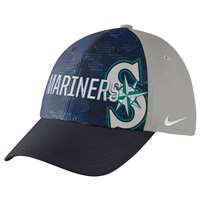 Nike Seattle Mariners Classic Print Swoosh Flex Hat