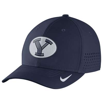 Nike BYU Cougars Vapor Sideline Swoosh Flex Hat