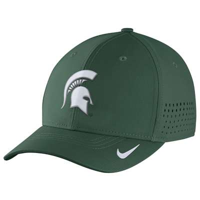 Nike Michigan State Spartans Vapor Sideline Swoosh Flex Hat