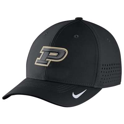 Nike Purdue Boilermakers Vapor Sideline Swoosh Flex Hat