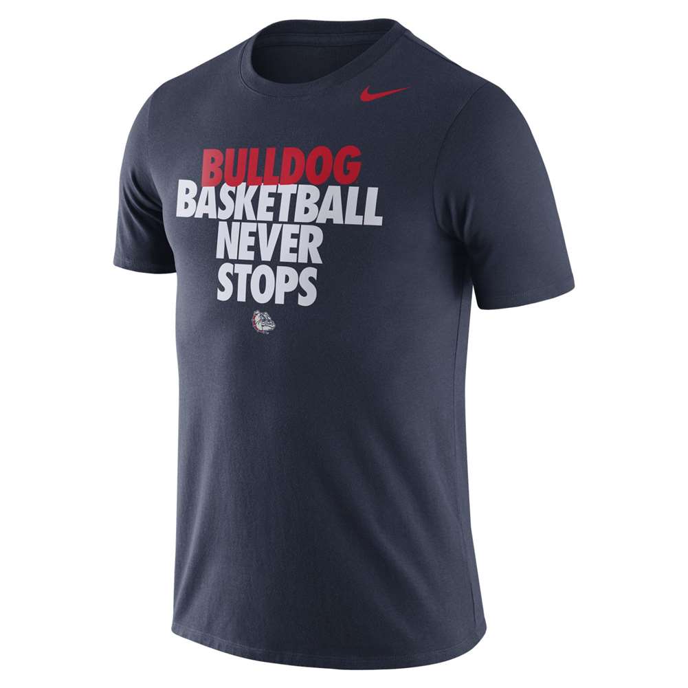 Nike Gonzaga Bulldogs Basketball Team T-Shirt