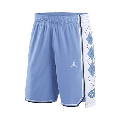 Nike North Carolina Tar Heels Replica Basketball Shorts - Light Blue