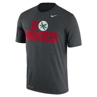 Nike Ohio State Buckeyes Dri-FIT Legend Phrase T-Shirt